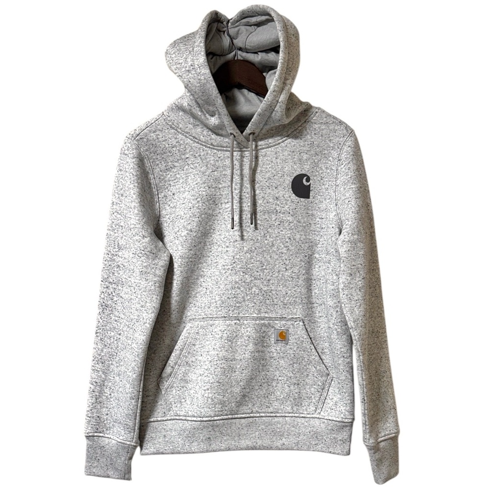 Carhartt Iconic Clarksburg Relaxed Fit Midweight Logo Sleeve Sweatshirt Size M